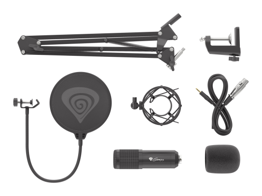 Genesis | Gaming Microphone | Radium 300 | Black | Wired