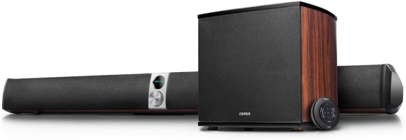 Edifier | Hi-Res Audio Qualified Soundbar and Subwoofer | S70DB | Bluetooth | Wireless connection