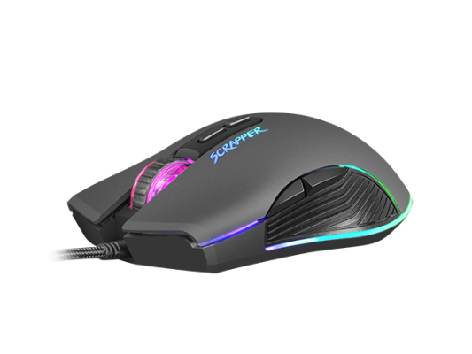Fury | Gaming Mouse | Fury Scrapper | Wired | Optical | Gaming Mouse | Black | Yes