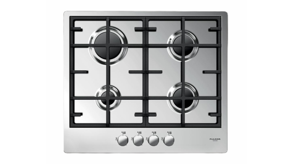 Fulgor | Hob | CPH 604 G X | Gas | Number of burners / cooking zones 4 | Rotary knobs | Stainless steel