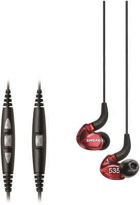 Shure SE535 Earphone, Red | Shure