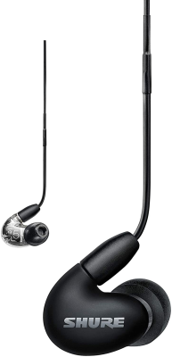 Shure 3BA Earphone,Black,W / MODEL:RMCE-UNI | Shure