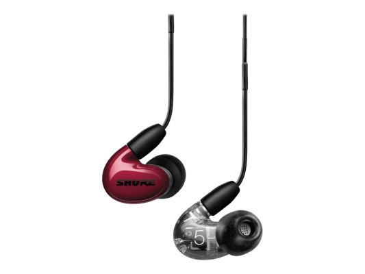 Shure 3BA Earphone, Red W / MODEL:RMCE-UNI | Shure