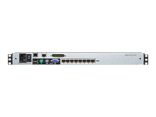 Aten KL1508AIN 1-Local / Remote Share Access 8-Port Multi-Interface Cat 5 Dual Rail LCD KVM over IP switch | Aten | 1-Local / Remote Share Access 8-Port Multi-Interface Cat 5 Dual Rail LCD KVM over IP switch | KL1508AIN