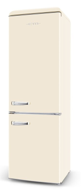 ETA | Refrigerator | ETA253090040E Storio | Energy efficiency class E | Free standing | Combi | Height 192 cm | Fridge net capacity 216 L | Freezer net capacity 84 L | 41 dB | Beige