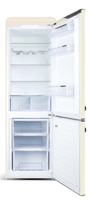 ETA | Refrigerator | ETA253090040E Storio | Energy efficiency class E | Free standing | Combi | Height 192 cm | Fridge net capacity 216 L | Freezer net capacity 84 L | 41 dB | Beige