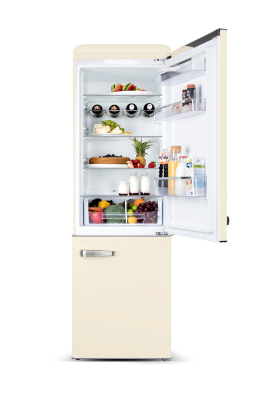 ETA | Refrigerator | ETA253090040E Storio | Energy efficiency class E | Free standing | Combi | Height 192 cm | Fridge net capacity 216 L | Freezer net capacity 84 L | 41 dB | Beige