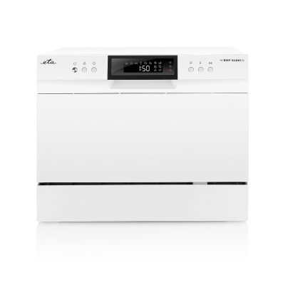 Dishwasher | ETA138490000F | Table | Width 55 cm | Number of place settings 6 | Number of programs 8 | Energy efficiency class F | Display | White
