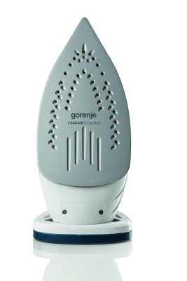 Gorenje | Steam Iron | SIH2800TQC | Steam Iron | 2800 W | Water tank capacity 350 ml | Continuous steam 35 g / min | Steam boost performance 100 g / min | Turquoise / White