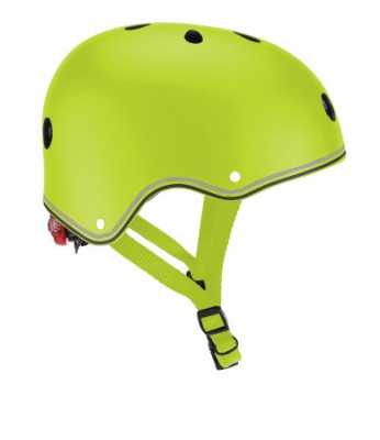 Globber | Lime green | Helmet Go Up Lights, XXS / XS (45-51 cm)