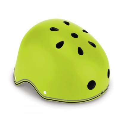 Globber | Lime green | Helmet Go Up Lights, XXS / XS (45-51 cm)