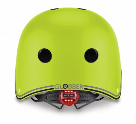 Globber | Lime green | Helmet Go Up Lights, XXS / XS (45-51 cm)