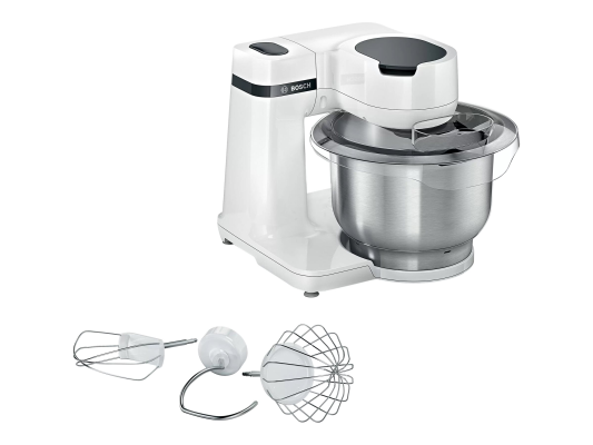 Bosch | MUM Serie Kitchen Machine | MUMS2EW00 | 700 W | Number of speeds 4 | Bowl capacity 3.8 L | White