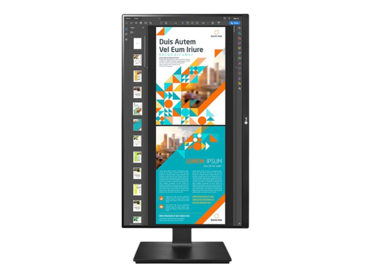 LG | Monitor with AMD FreeSync | 24QP550-B | 23.8 " | IPS | QHD | 16:9 | 75 Hz | 5 ms | 2560 x 1440 pixels | 300 cd / m² | HDMI ports quantity 2 | Black