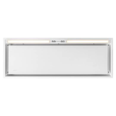 Novy | Hood | Crystal 26080 | Canopy | Energy efficiency class B | Width 90 cm | 526 m³ / h | Push buttons | LED | White