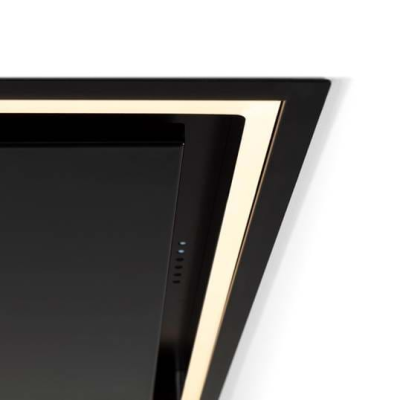 Novy | Hood | Pureline Pro 6932 | Ceiling | Energy efficiency class A | Width 90 cm | 713 m³ / h | Remote control | LED | Black