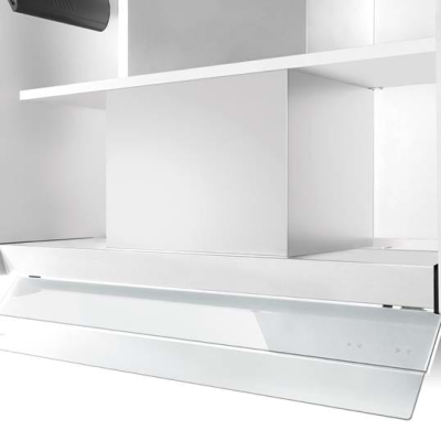 Novy | Hood | Fusion Pro 8741 | Telescopic | Energy efficiency class A | Width 90 cm | 682 m³ / h | Touch control | LED | White