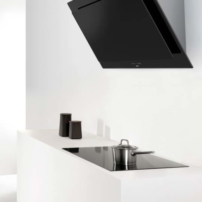 Novy | Hood | Vision 7836 | Wall mounted | Energy efficiency class A | Width 90 cm | 490 m³ / h | Touch control | LED | Black