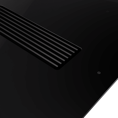 Novy | Hob + Hood | Easy Pro 1861 | Induction hob with built-in hood | 80 cm | Number of burners / cooking zones 4 | Black | Slider