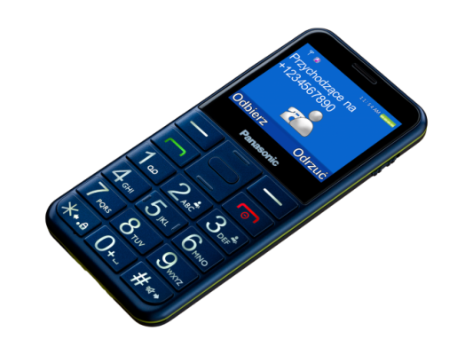 Panasonic | KX-TU155EXBN | Blue | 2.4 " | TFT-LCD | microSD / microSDHC MB | Bluetooth | USB version micro USB | Built-in camera | Main camera resolution 0.3 MP