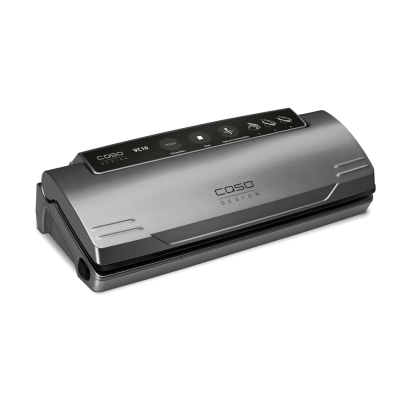 Caso | Vacuum sealer | VC 10 PlusEdition | Power 110 W | Temperature control | Black / Silver
