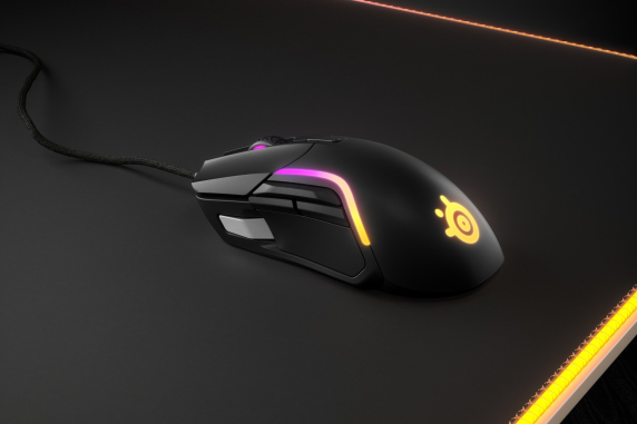 SteelSeries | Gaming Mouse | Optical | Wired | Black | Rival 5 | Yes