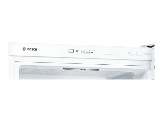 Bosch | Refrigerator | KGV39VWEA | Energy efficiency class E | Free standing | Combi | Height 201 cm | Fridge net capacity 249 L | Freezer net capacity 94 L | 39 dB | White