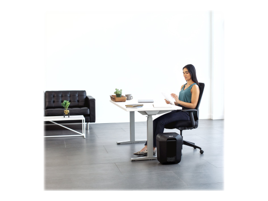 Cross-Cut | LX45 | Black | Paper shredding | Credit cards shredding | Traditional