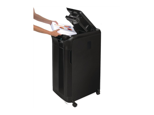 Cross-Cut | AutoMax 550C | Black | Paper shredding | Shredding CDs | Credit cards shredding