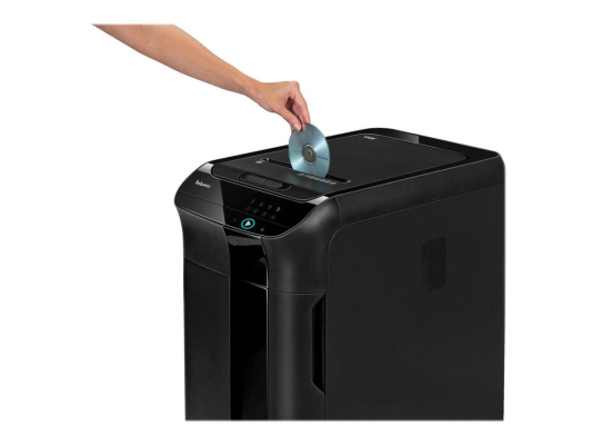 Cross-Cut | AutoMax 550C | Black | Paper shredding | Shredding CDs | Credit cards shredding