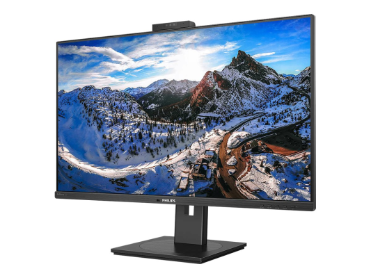 Philips | LCD monitor with USB-C Dock | 326P1H / 00 | 31.5 " | IPS | QHD | 16:9 | 75 Hz | 4 ms | 2560 x 1440 pixels | 350 cd / m² | HDMI ports quantity 2 | Black