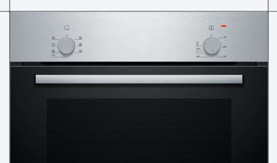Bosch | Oven | HBF010BR1S | 66 L | A | Multifunctional | Manual | Height 59.5 cm | Width 59.4 cm | Stainless steel