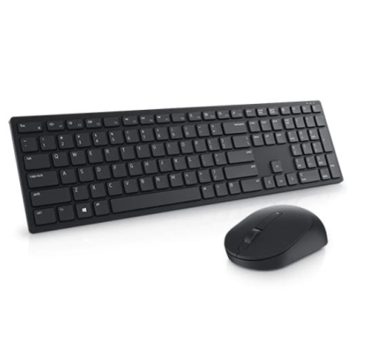 Dell | Pro Keyboard and Mouse (RTL BOX) | KM5221W | Keyboard and Mouse Set | Wireless | Batteries included | US | Black | Wireless connection