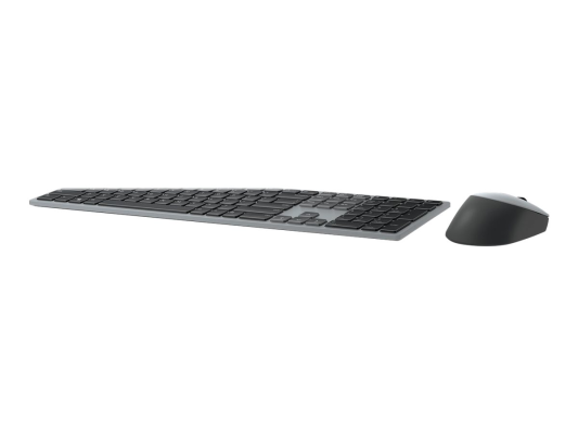 Dell | Premier Multi-Device Keyboard and Mouse | KM7321W | Keyboard and Mouse Set | Wireless | Batteries included | EE | Titan grey | Wireless connection