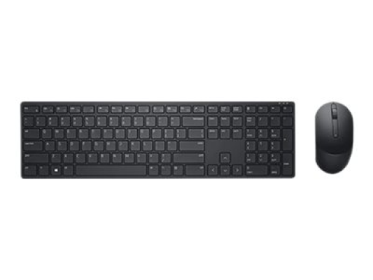 Dell | Pro Keyboard and Mouse | KM5221W | Keyboard and Mouse Set | Wireless | Batteries included | US | Black | Wireless connection