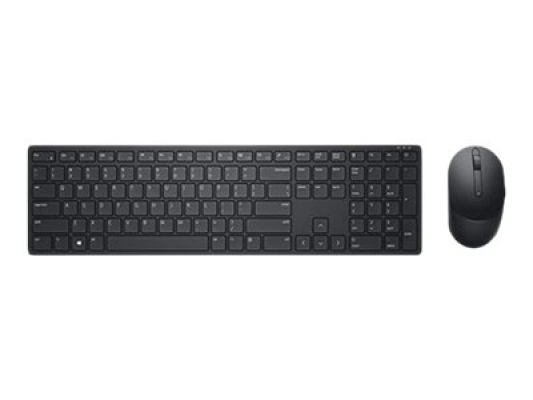 Dell | Pro Keyboard and Mouse (RTL BOX) | KM5221W | Keyboard and Mouse Set | Wireless | Batteries included | Russian | Black | Wireless connection