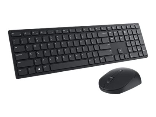 Dell | Pro Keyboard and Mouse (RTL BOX) | KM5221W | Keyboard and Mouse Set | Wireless | Batteries included | Russian | Black | Wireless connection