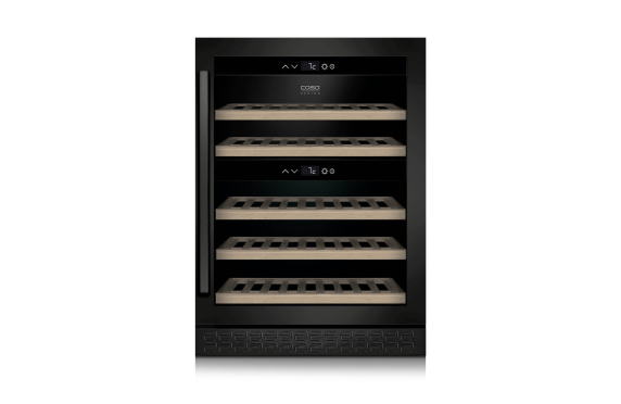 Caso | Wine cooler | WineChef Pro 40 | Energy efficiency class G | Showcase | Free standing | Bottles capacity 40 bottles | Cooling type Compressor technology | Black