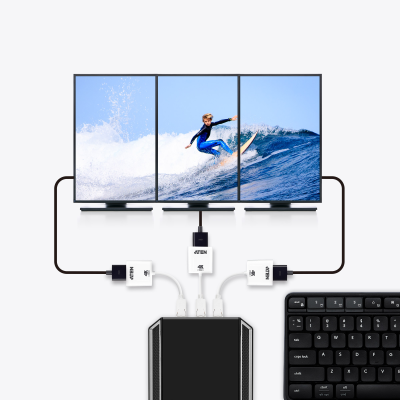 Aten | True 4K DisplayPort to HDMI 2.0 Active Adapter | VC986B | DP to HDMI