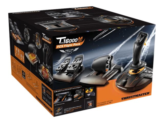 Thrustmaster | Joystick T 16000M Flight Pack | Black