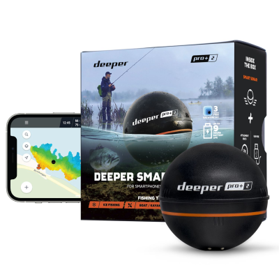 Deeper | Smart Sonar PRO+2 | Sonar | Wi-Fi | Black