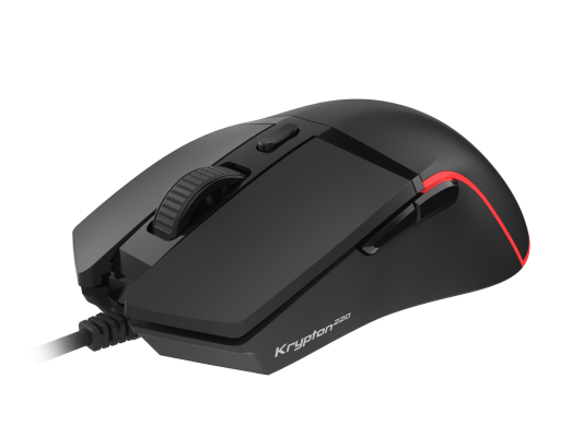 Genesis | Gaming Mouse | Krypton 220 | Wired | Black