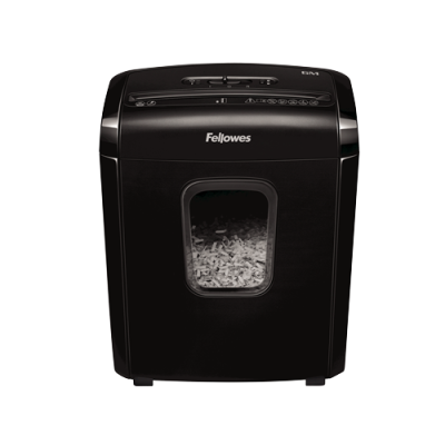Powershred | 6M | Black | 13 L | Credit cards shredding | Paper handling standard / output 6 sheets per pass | Mini-Cut Shredder | Warranty 24 month(s)
