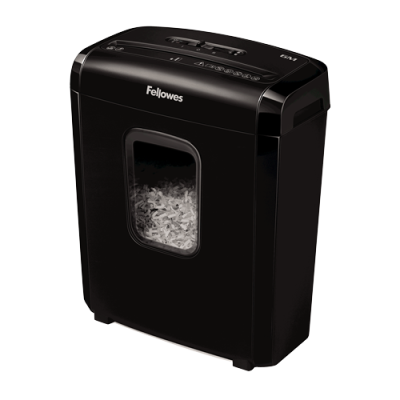 Powershred | 6M | Black | 13 L | Credit cards shredding | Paper handling standard / output 6 sheets per pass | Mini-Cut Shredder | Warranty 24 month(s)