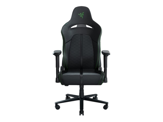 Razer Ergonomic Gaming Chair Enki X EPU Synthetic Leather; Steel; High density Polyurethane Moulded Foam | Black / Green