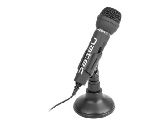 Natec | Microphone | NMI-0776 Adder | Black | Wired