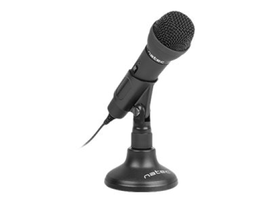Natec | Microphone | NMI-0776 Adder | Black | Wired