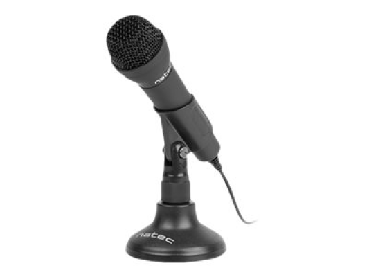 Natec | Microphone | NMI-0776 Adder | Black | Wired
