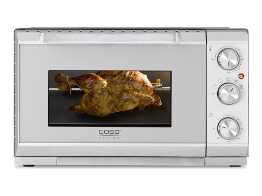 Caso | Compact oven | TO 20 SilverStyle | Easy Clean | Compact | 1500 W | Silver