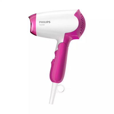 Philips | Hair Dryer | BHD003 / 00 | 1400 W | Number of temperature settings 2 | White / Pink